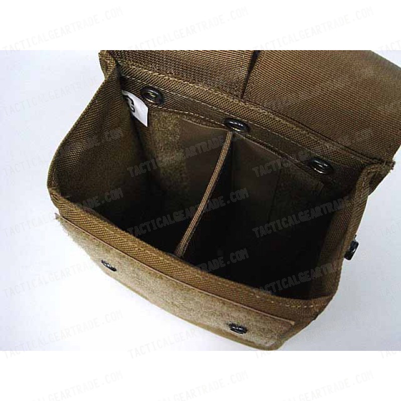 Flyye 1000D Molle M249 200rds Ammo Magazine Pouch Coyote Brown