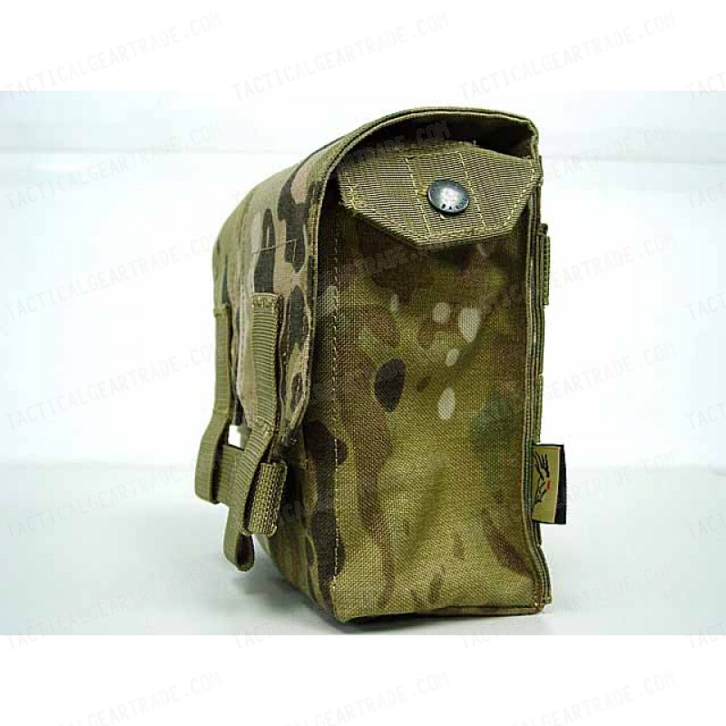 Flyye 500D Molle M249 200rds Ammo Magazine Pouch Multicam