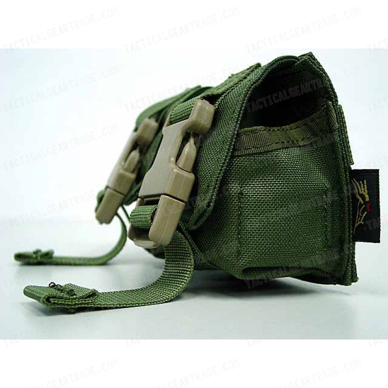 Flyye 1000D Molle Double Frag Grenade Pouch OD