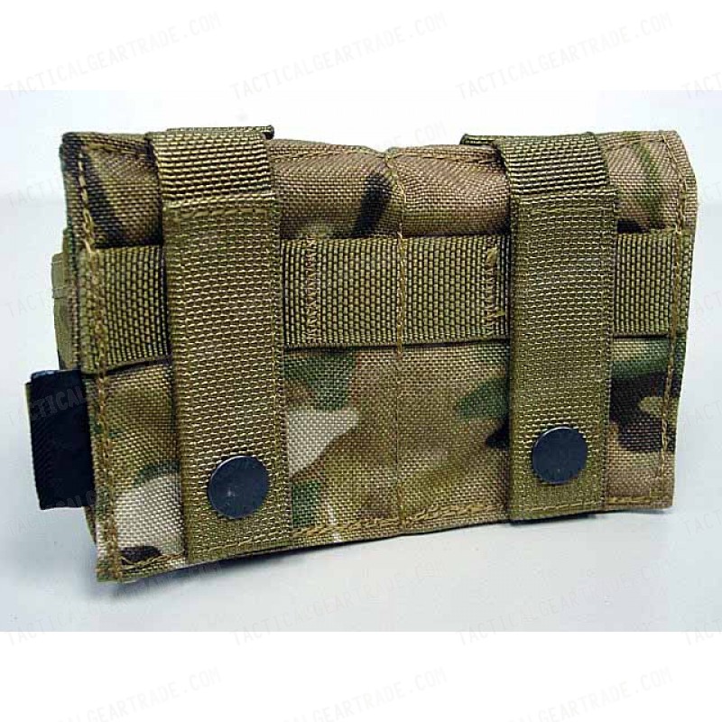 Flyye 500D Molle Double Frag Grenade Pouch Multicam