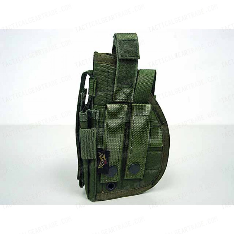 Flyye 1000D Molle Pistol Belt RH Holster OD