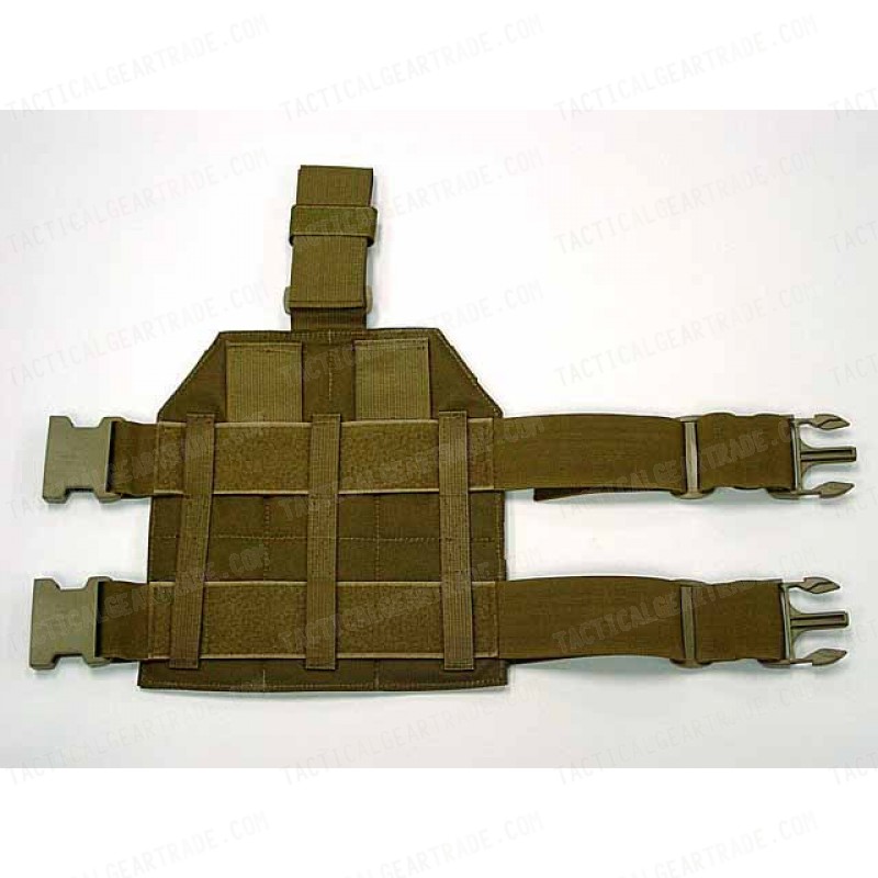 Flyye 1000D Molle Drop Leg Panel Platform Coyote Brown