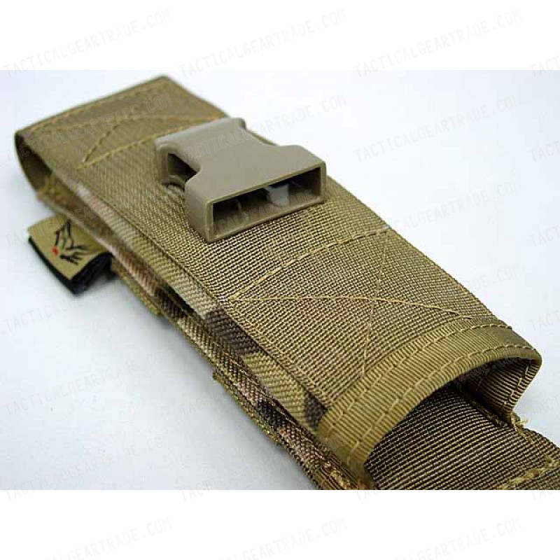 Flyye 500D Molle Airsoft Silencer Holder Pouch Multicam