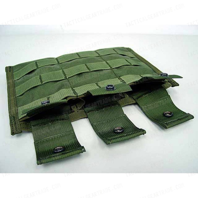 Flyye 1000D Molle Triple M4/M16 Mag Pouch Ver.MI OD