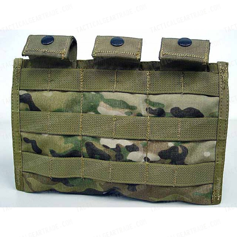 Flyye 500D Molle Triple M4/M16 Mag Pouch Ver.MI Multicam