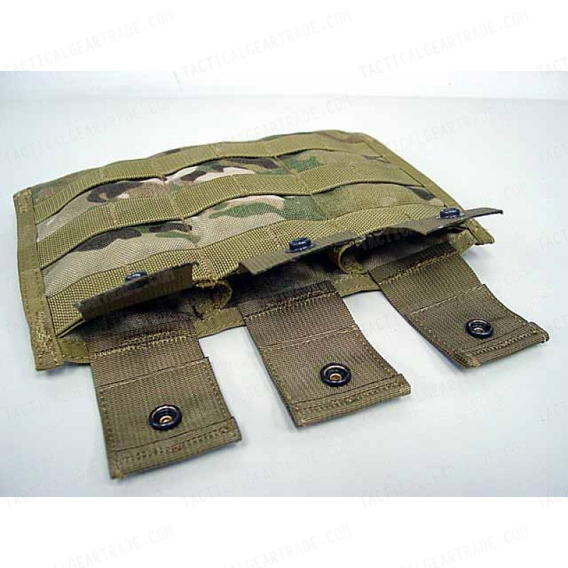 Flyye 500D Molle Triple M4/M16 Mag Pouch Ver.MI Multicam