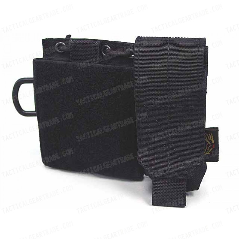 Flyye 1000D Molle SAF Admin Panel Map Pouch Black