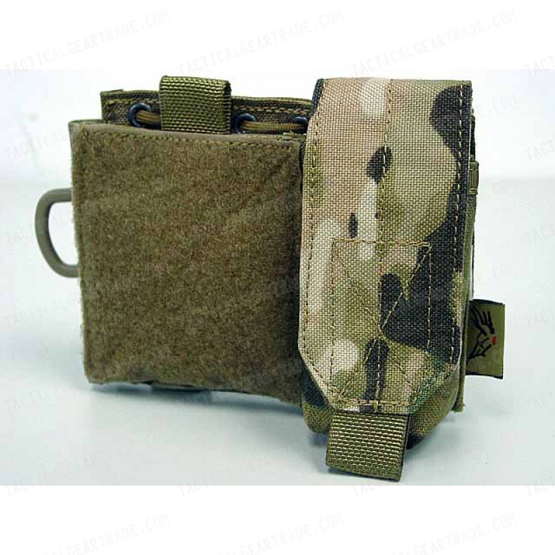 Flyye 500D Molle SAF Admin Panel Map Pouch Multicam