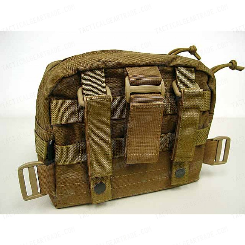 Flyye 1000D Molle Drop Leg Utility Waist Pouch Bag Coyote Brown