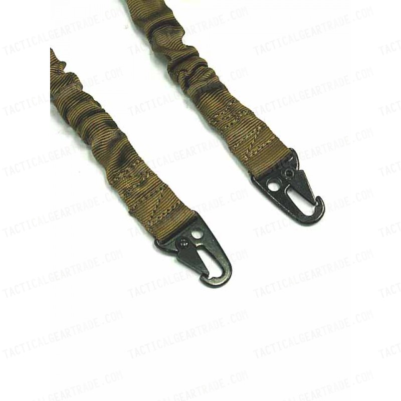 USMC 2-Point Bungee Tactical Rifle Sling Coyote Brown