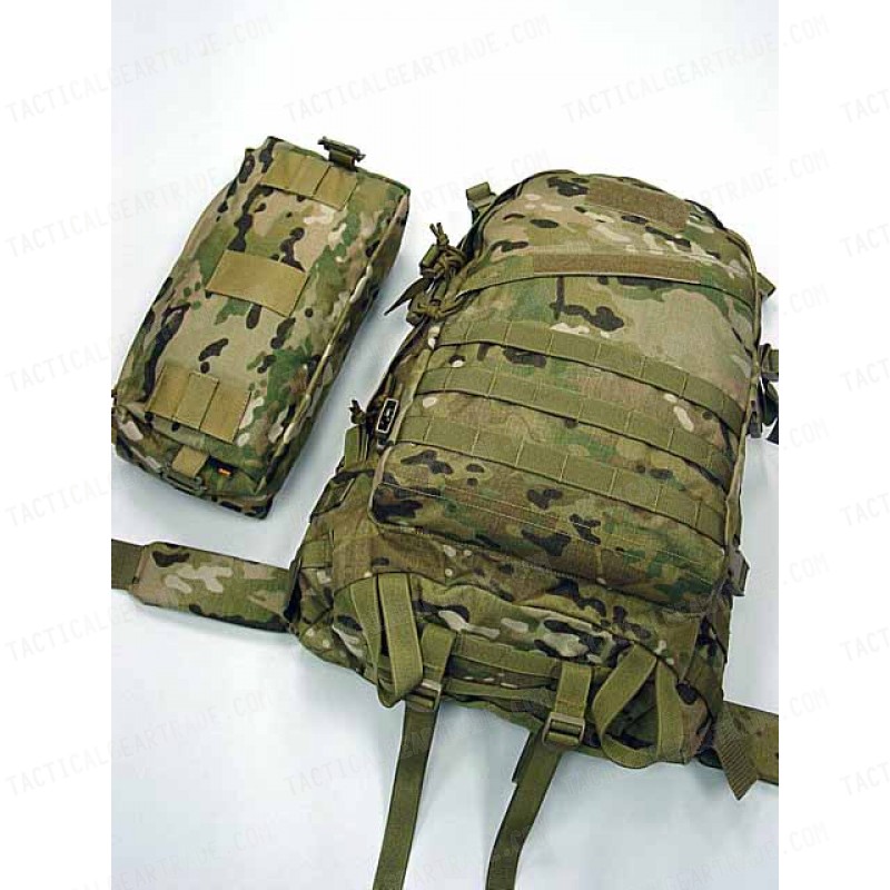 Flyye 1000D Molle AIII 3 Day Backpack w/Extra Pack Multicam for