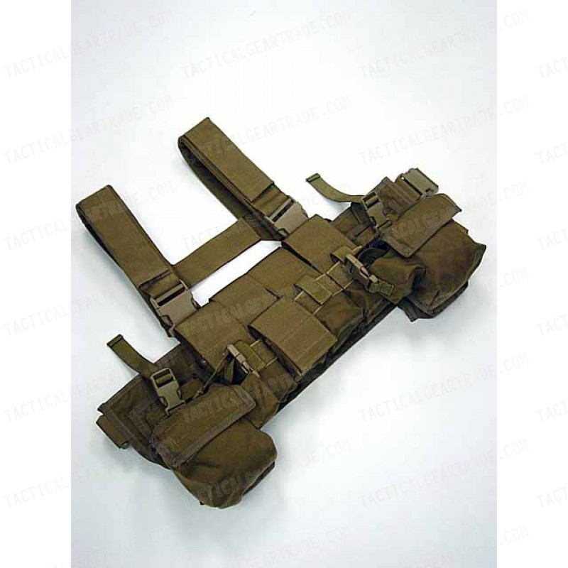 Flyye 1000D Tactical LBT 1961A Band Chest Rig Vest Coyote