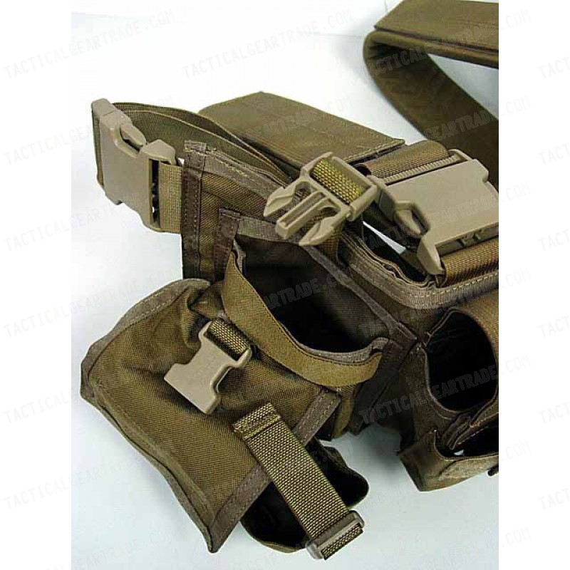 Flyye D Tactical LBT A Band Chest Rig Vest Coyote Brown