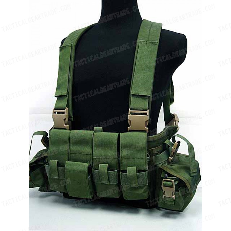 Flyye 1000D Tactical LBT 1961A Band Chest Rig Vest OD for $98.99