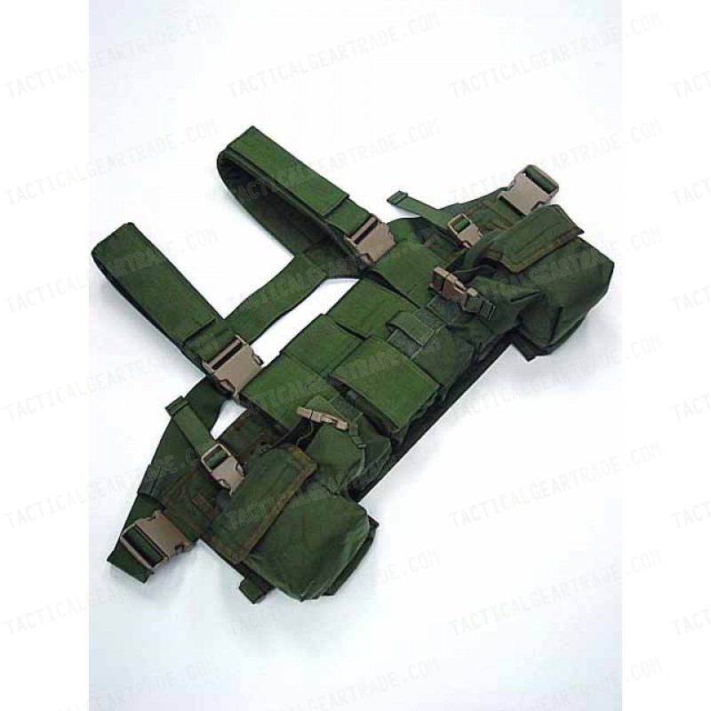 Flyye 1000D Tactical LBT 1961A Band Chest Rig Vest OD for $98.99