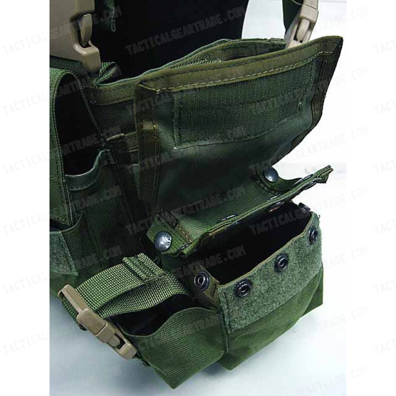 Flyye 1000D Tactical LBT 1961A Band Chest Rig Vest OD for $98.99