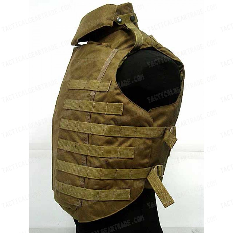 Flyye 1000D Molle OTV Armor Outer Tactical Vest Coyote Brown