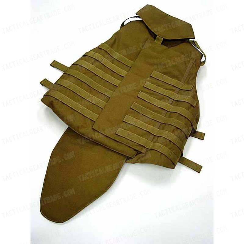 Flyye 1000D Molle OTV Armor Outer Tactical Vest Coyote Brown