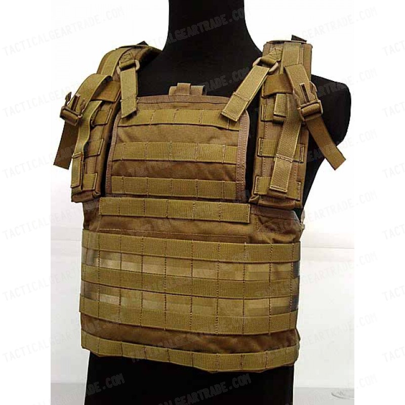 Flyye Industries MOLLE FAPC Gen2 Tactical Vest w/ MOLLE Cummerbund - COYOTE  BROWN