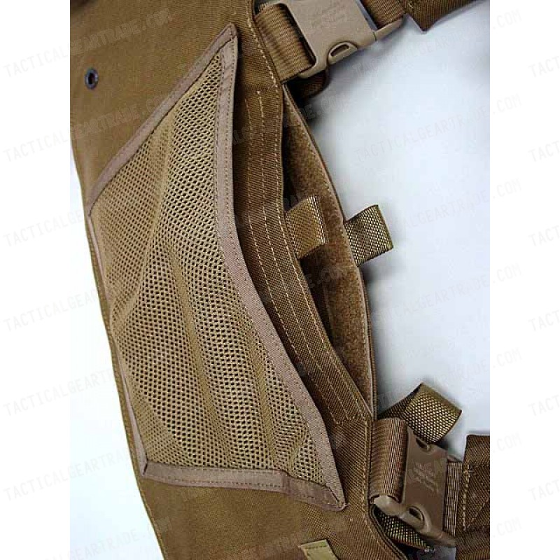 Flyye 1000D Tactical LBT M4 Magazine Chest Rig Vest Coyote Brown