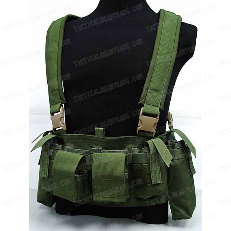 Flyye 1000D Tactical LBT M4 Magazine Chest Rig Vest OD