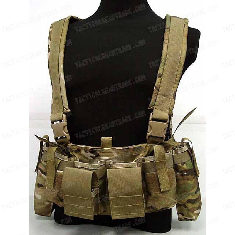 Flyye 1000D Tactical LBT M4 Magazine Chest Rig Vest Multicam for