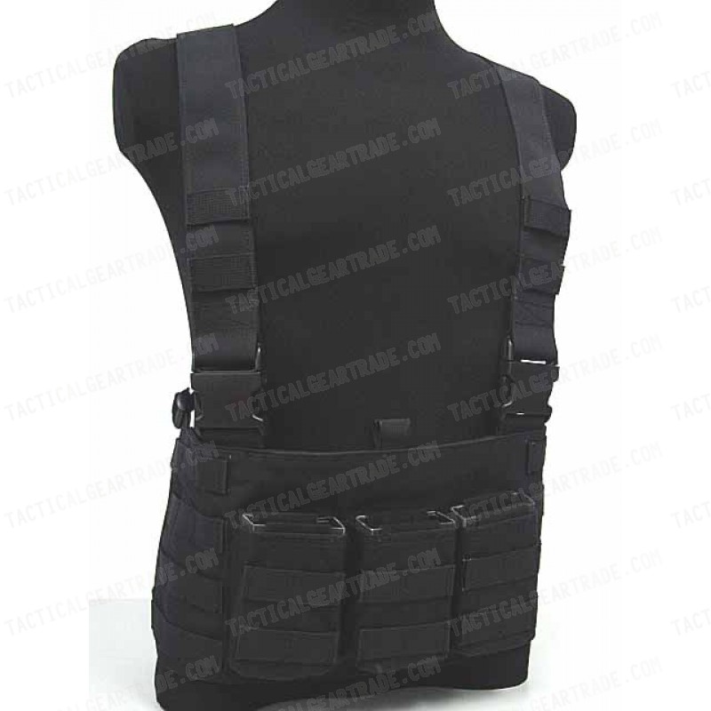 Flyye 1000D Molle LAW ENF Magazine Chest Rig Vest Black for $45.14