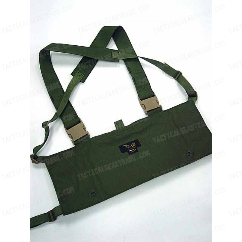 Flyye 1000D Molle LAW ENF Magazine Chest Rig Vest OD