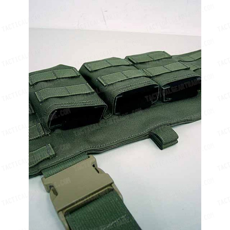 Flyye 1000D Molle LAW ENF Magazine Chest Rig Vest Ranger Green