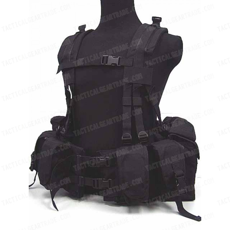 Flyye 1000D 1195J SEALs Floating Harness Chest Rig Black