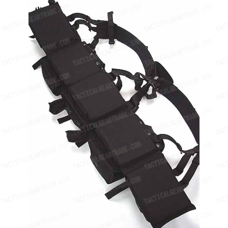 Flyye 1000D 1195J SEALs Floating Harness Chest Rig Black