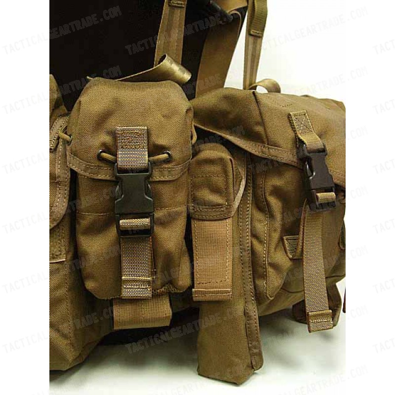 Flyye 1000D 1195J SEALs Floating Harness Chest Rig Coyote Brown