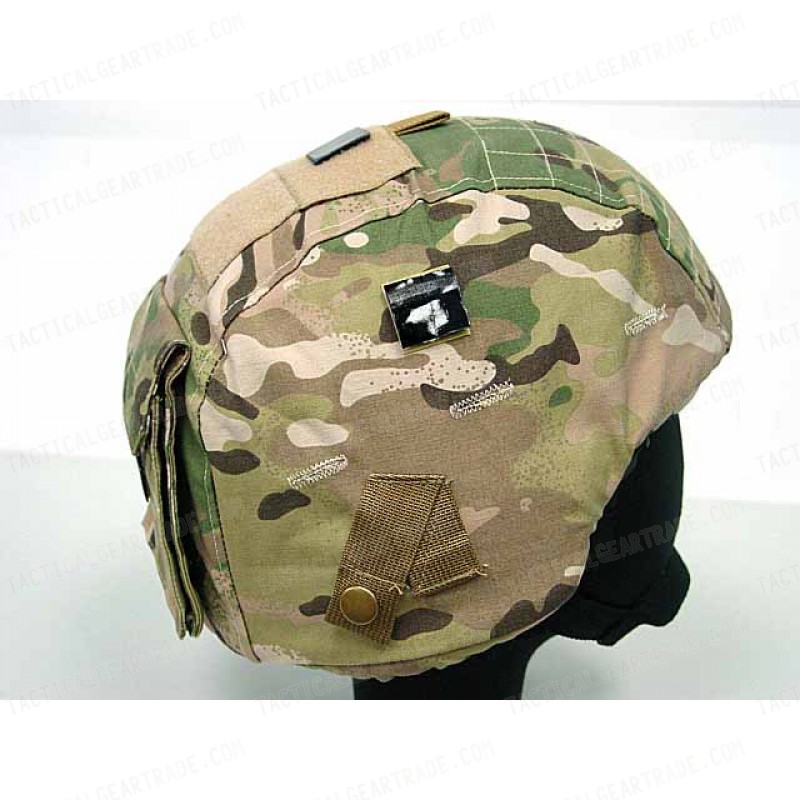 USGI MICH TC-2000 ACH Helmet Cover Multi Camo Ver. 1