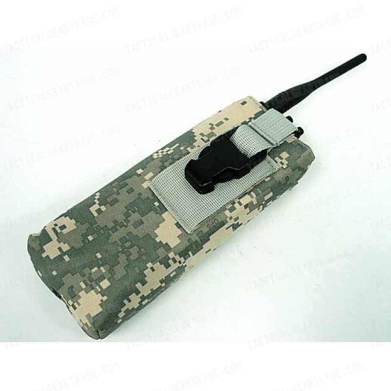 Molle Large Radio/Walkie Talkie Pouch Digital ACU Camo