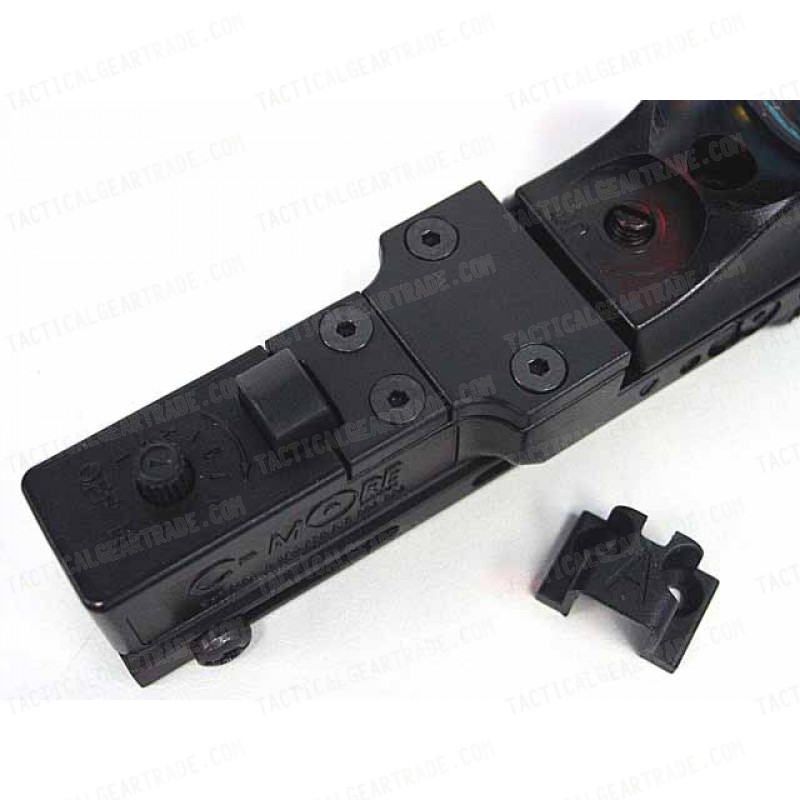 CMore Style Red Dot Sight Railway Reflex for RIS Rail Black