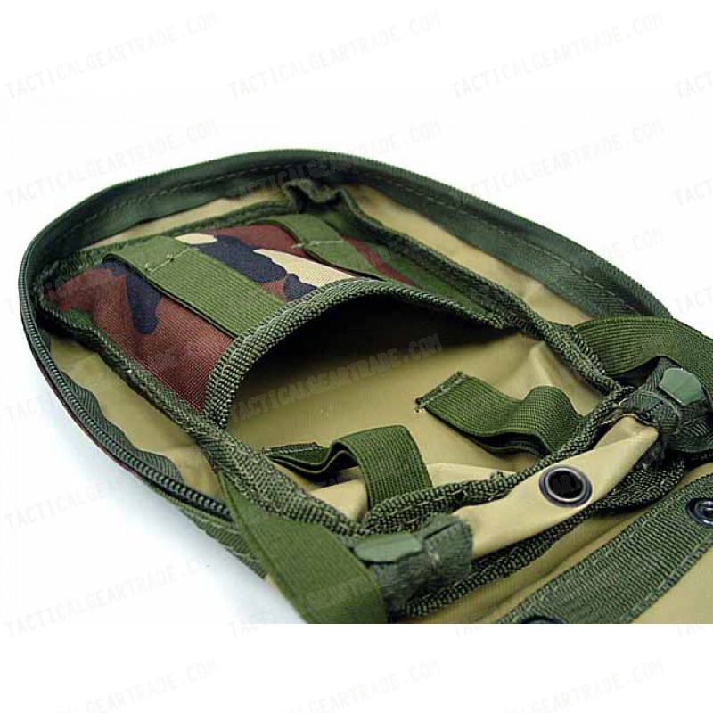 Molle Medic First Aid Pouch Bag Camo Woodland