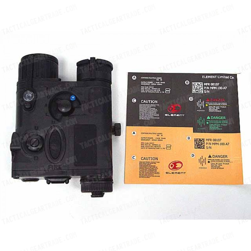 Element Tactical AN/PEQ-16A Style Battery Case Box Black