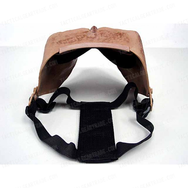 Airsoft Skull Skeleton Full Face Protector Mask Brown