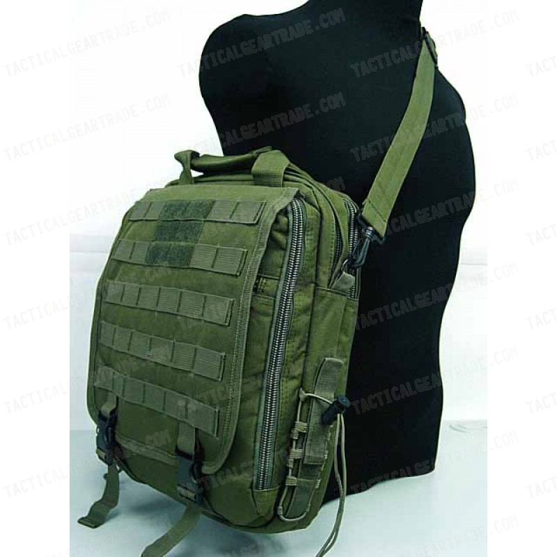 Airsoft SWAT Gear Molle Utility Waist Pouch Shoulder Bag Olive Drab OD 