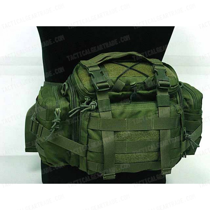 Molle Utility Gear Assault Waist Pouch Bag OD for 24.14