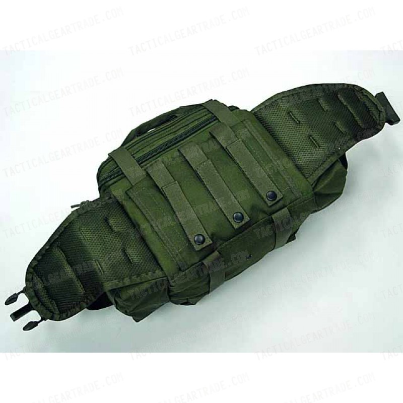 Molle Utility Gear Assault Waist Pouch Bag OD