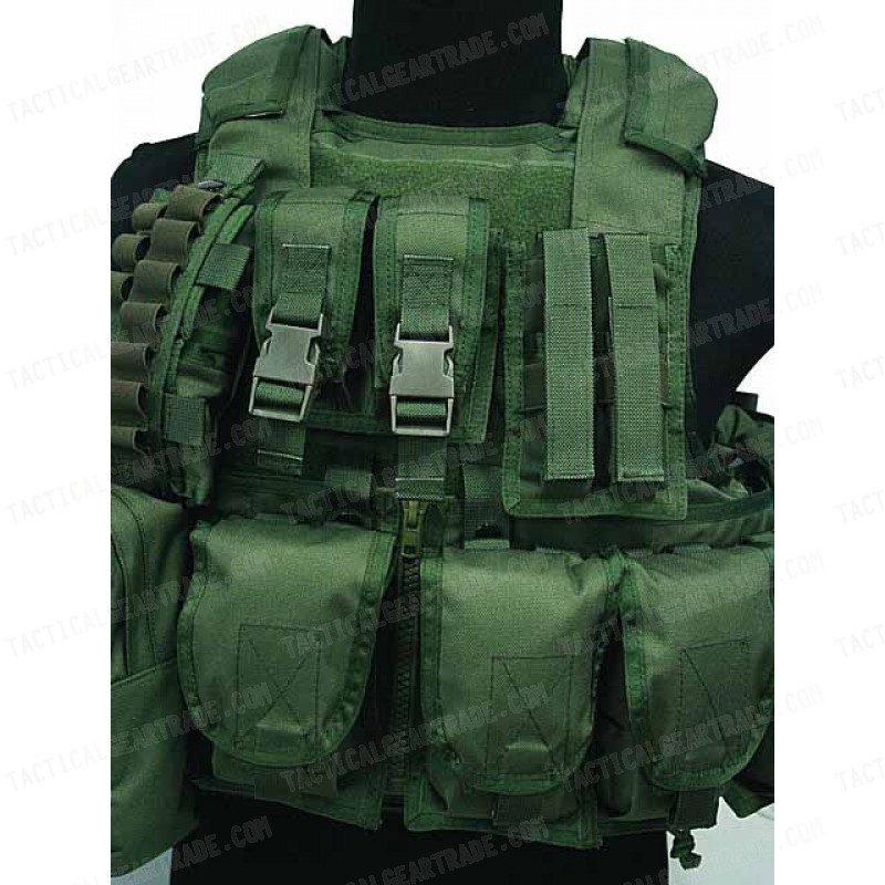 Molle 900D RAV Tactical Carrier Vest with 20 Pouch OD