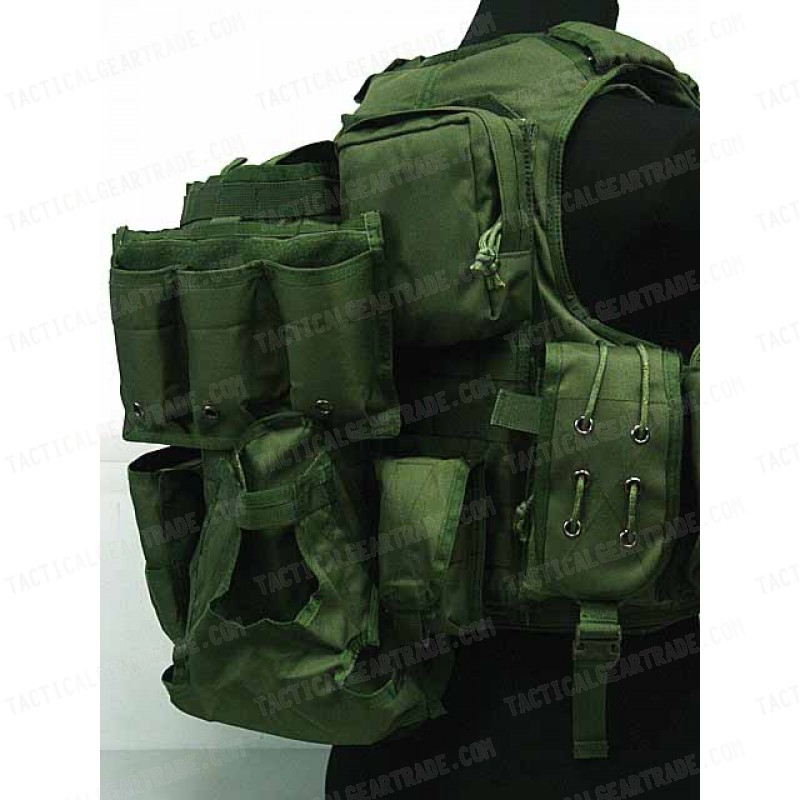 Molle 900D RAV Tactical Carrier Vest with 20 Pouch OD