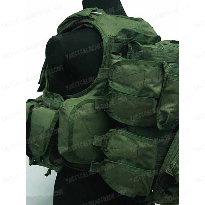 Molle 900D RAV Tactical Carrier Vest with 20 Pouch OD