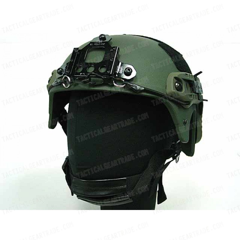 IBH Helmet with NVG Mount & Side Rail OD