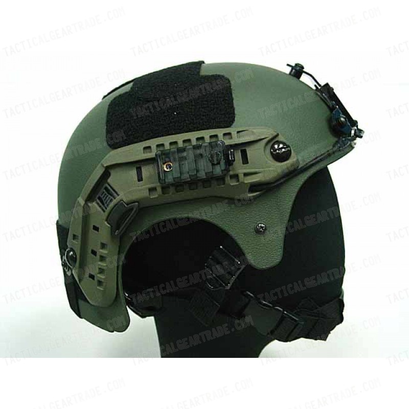 IBH Helmet with NVG Mount & Side Rail OD