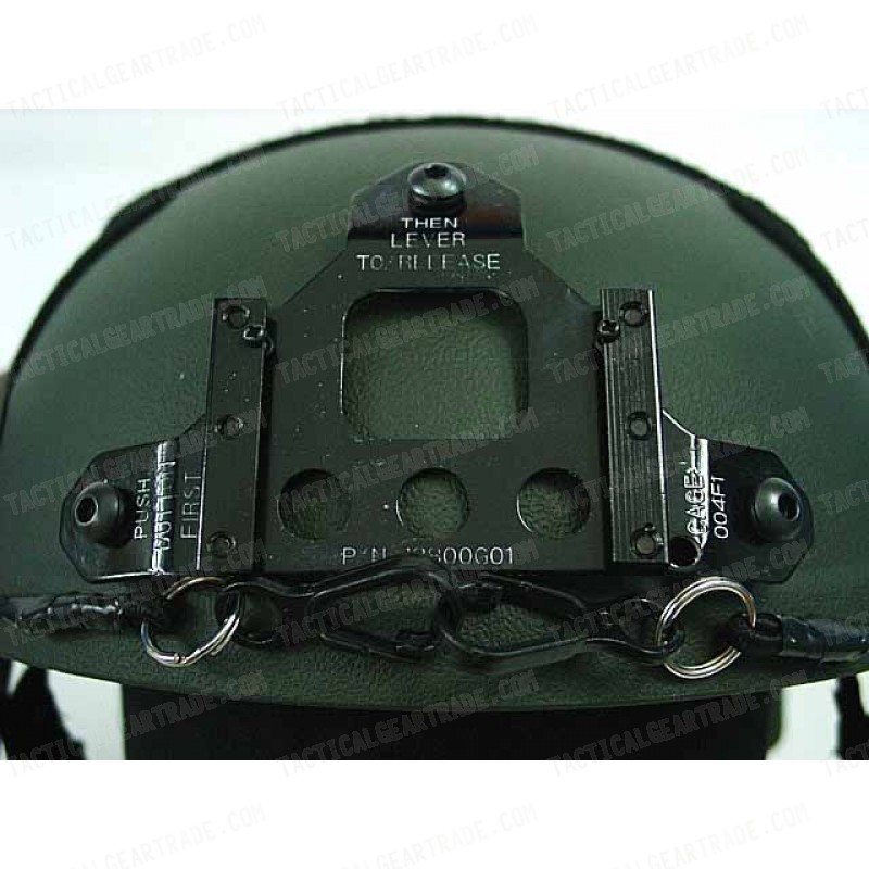 IBH Helmet with NVG Mount & Side Rail OD