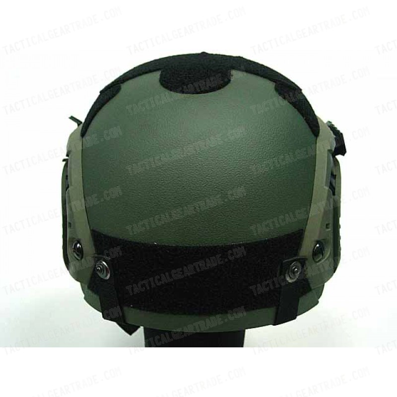 IBH Helmet with NVG Mount & Side Rail OD