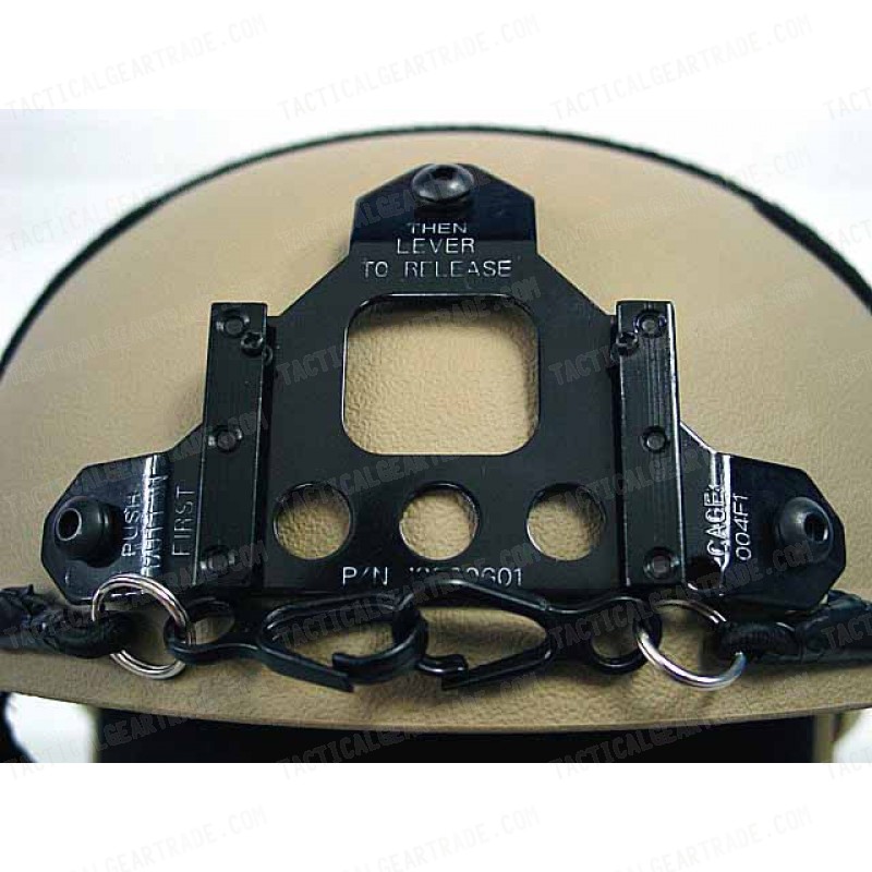 IBH Helmet with NVG Mount & Side Rail Tan