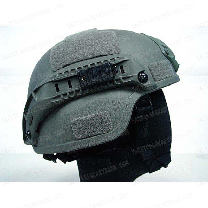 MICH TC-2000 ACH Helmet with NVG Mount & Side Rail ACU